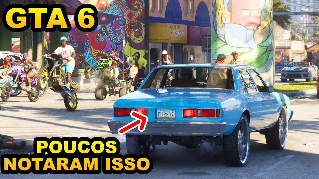 GTA 6 - 20 DETALHES QUE VOCE NAO PERCEBEU NAS IMAGENS/ARTWORKS