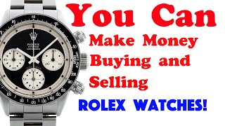 Make Money Buying and Selling Rolex and High End Watches - Starter Guide