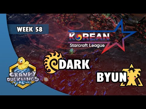 Dark vs ByuN - ZvT | Korean StarCraft League: Week 58 | Open StarCraft 2 Tournament