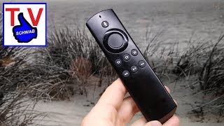 Open Amazon Fire TV remote battery replacement / Öffnen Fire TV stick Fernbedienung Batterien