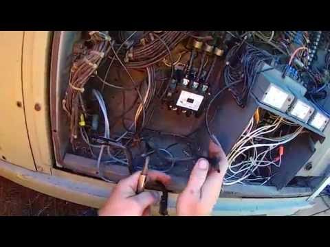 HVAC on the Job Training ~ Changing a 480 volt 3 phase contactor