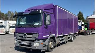 بيع شاحنة مقفلة Mercedes-Benz Actros 1832 - صورة 4 | Autoline LY شاحنة مقفلة Mercedes-Benz Actros 1832 | صورة 4 - Autoline