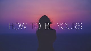 How To Be Yours - Chris Renzema (Acoustic Cover)