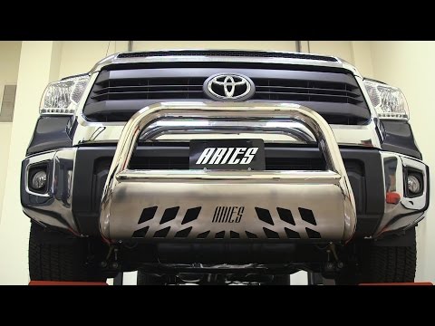 ARIES Bull Bar Install: 3" Bull Bar 35-2004 on 2015 Toyota Tundra