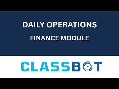 Manage Fees, Overdues & Expenses in Classbot