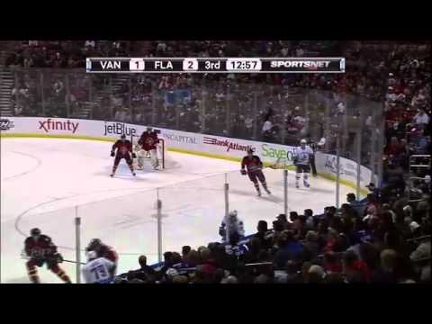 Vancouver Canucks vs Florida Panthers Game Highlights January 9th 2012