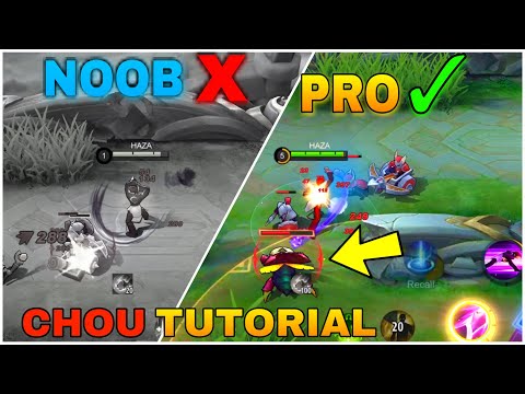 Chou Best FARM Tutorial GamePlay 2021 | Tips & Tricks | Mobile Legends