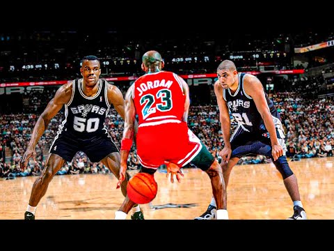 The Day Michael Jordan DESTROYED David Robinson & ROOKIE Tim Duncan