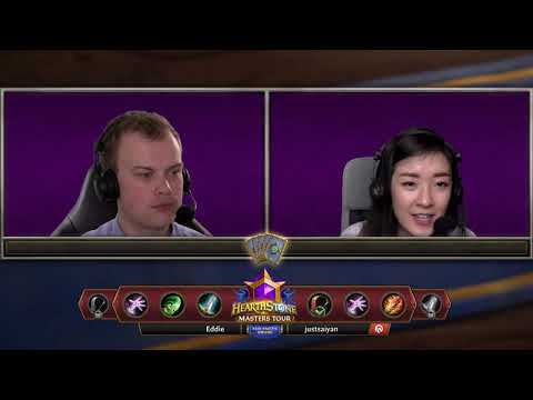 Eddie vs justsaiyan - Swiss Round 9 - Hearthstone Masters Tour Online: Asia-Pacific