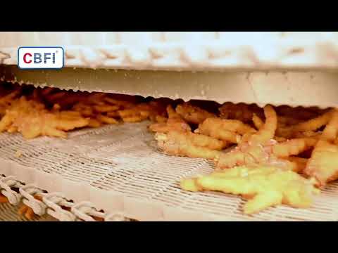 CBFI IQF Spiral Freezer to achieve individual quick freezing (IQF)