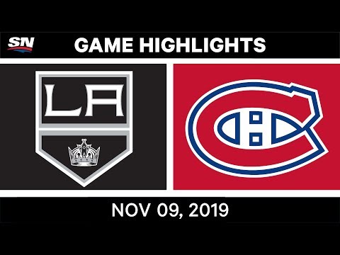 NHL Highlights | Kings vs. Canadiens – Nov. 9, 2019