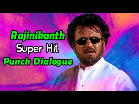 Supar star Rajini Movie panch dialogues super scenes// Rajini Movie panch dialogues