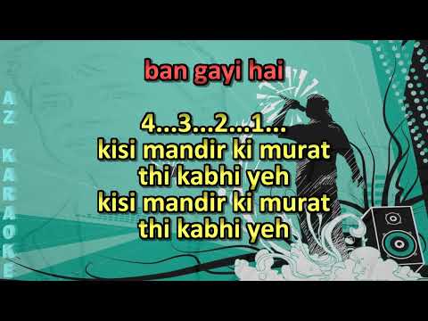 Mohabbat Ab Tijarat Ban Gayi Hai Karaoke with Scrolling Lyrics
