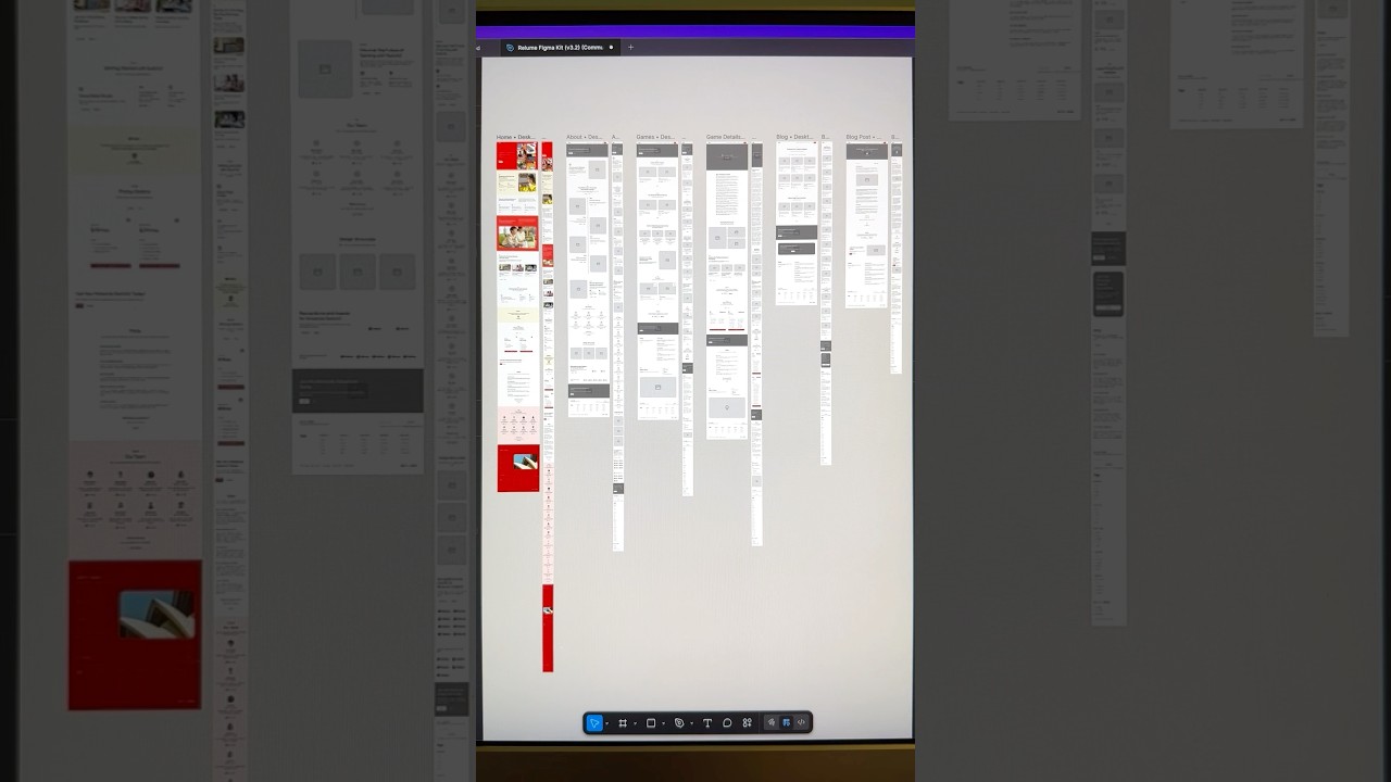 Instantly creates a full sitemap, wireframe and style guide #webdevelopment #webdesign #productivity
