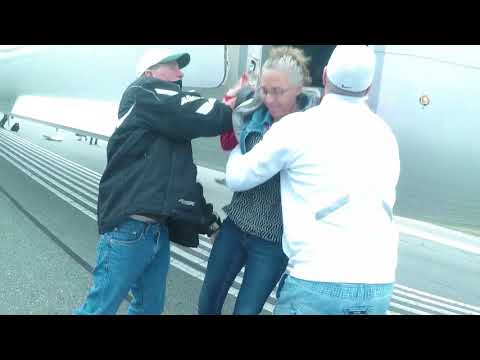 Emergency Evacuation of Smoke Filled Plane