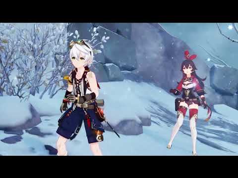 Albedo vs Eula | 2.3 Dragonspine Event | Shadows Amidst Snowstorms Act II | Japanese Dub | Eng Sub