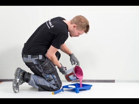 Seinien maalaus uudiskohteessa, K-rauta