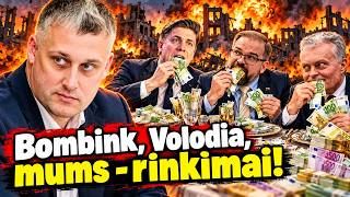 Karas, nes rinkimai? Sinkevičius bankrutuoja TIESIOGIAI SU VALIUMI ĄŽUOLU