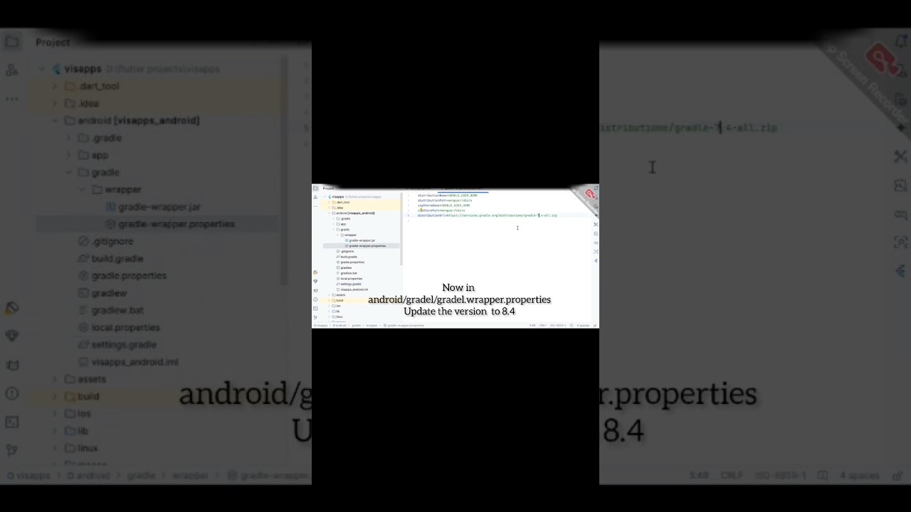 Solve errors of Android studio lady bug Version 👍🏻@Ume_Habiba flutter developer # errors#flutter#...
