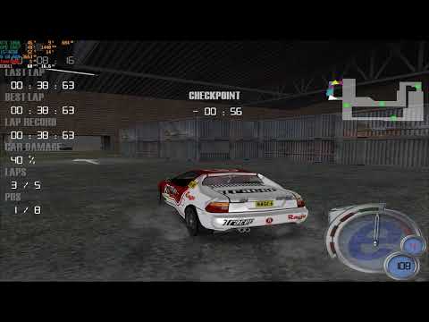 E-Racer Walkthrough Part 3 - "Freight Yard" [2160p60]