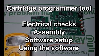 C64MegaCart Programming tool setup and use