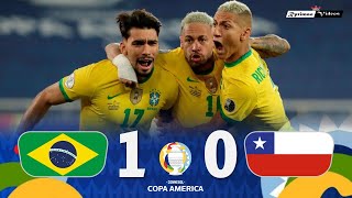 Brasil 1 x 0 Chile ● 2021 Copa América Extended Goals & Highlights HD