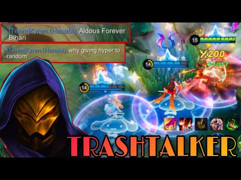 TRASHTALKER TEAM, 500 STACK TOP 1 GLOBAL ALDOUS BEST BUILD 2023 ! MOBILE LEGENDS