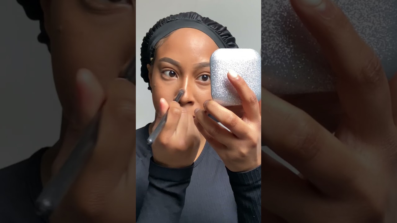 VERY EASY 2023 makeup routine for black girls ✨ #makeuptutorial #makeup #2023 #routines