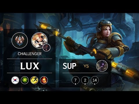 Lux Support vs Alistar - KR Challenger Patch 9.14