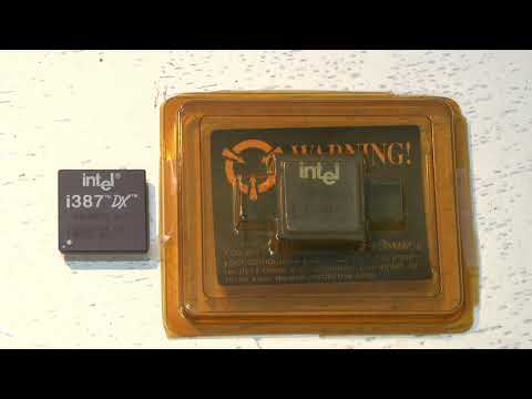 A Quick look at the i80387 math co-processor, what to choose.