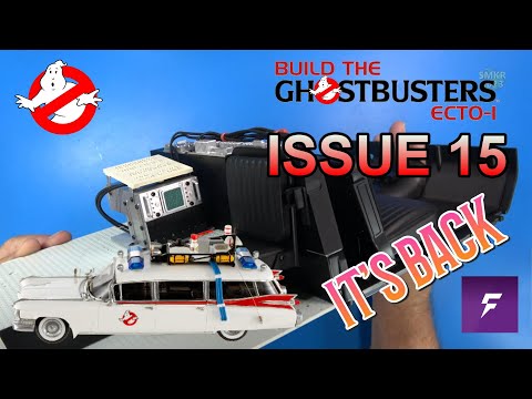 Build the Ghostbusters Ecto-1 Stages 51 - 54 by FanHome