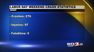 MSHP releases Labor Day crash statistics