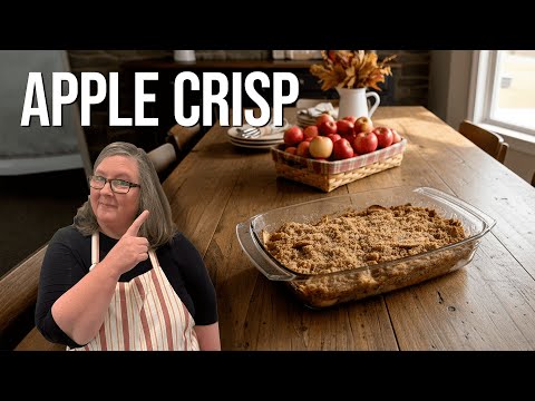 How to Make Apple Crisp - Warning: This Disappears Fast!