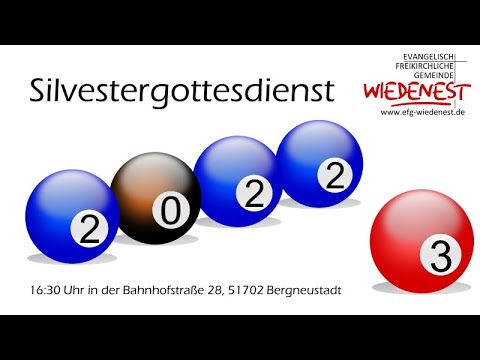 "Du bist ein Gott, der mich sieht" | Manuel Lüling - 31.12.2022 | EFG Wiedenest
