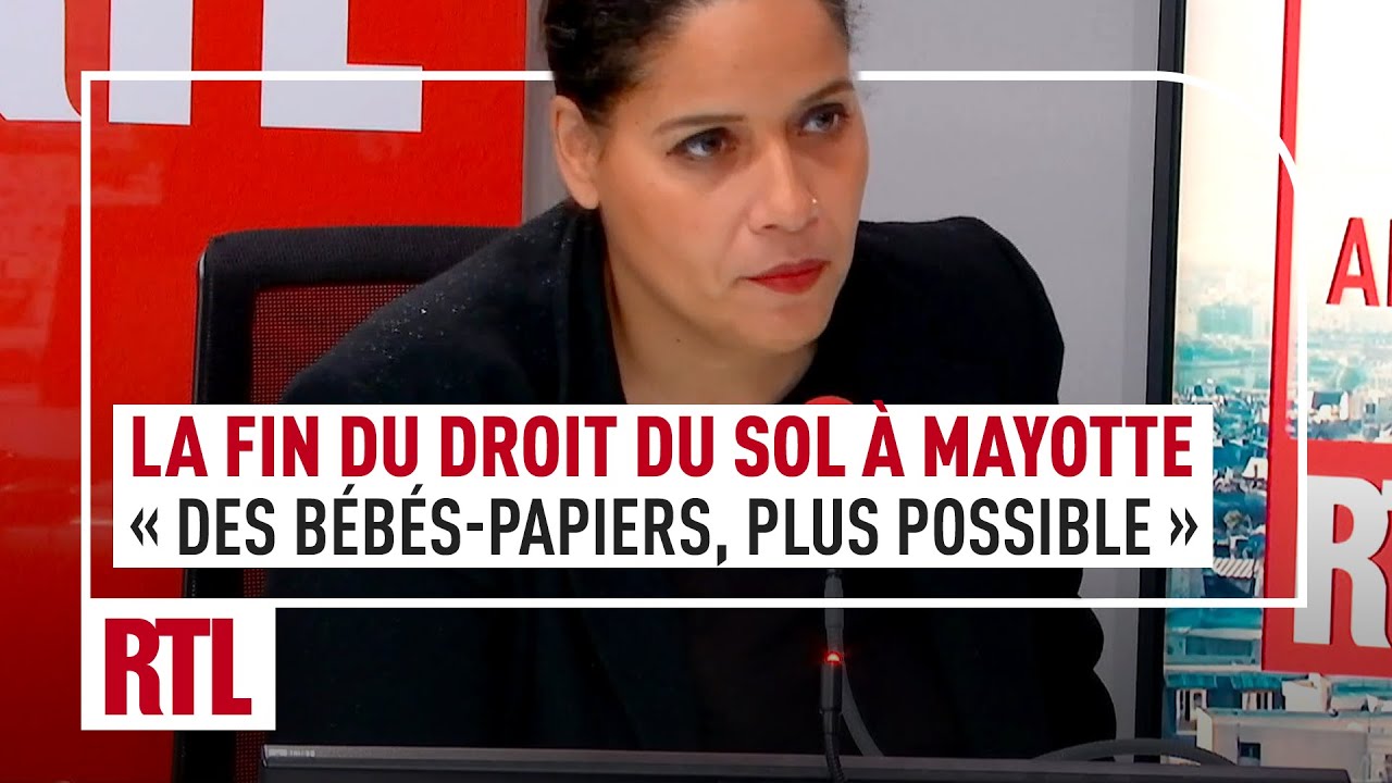 Mayotte : "Des étrangers qui viennent pour faire des bébés papiers, cela ne sera plus possible"