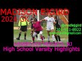 (October 2022) Varsity High School 2nd Half of Season Highlights (Madison Ejgird - 2024, GK)