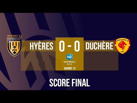 Hyères 83 FC - Lyon La Duchère : résumé