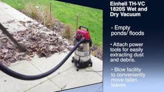 Einhell TH-VC 1820 S (2342167) - відео 1