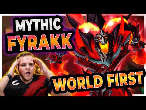 WORLD FIRST Mythic Fyrakk | Amirdrassil | Echo Gingi Mage PoV