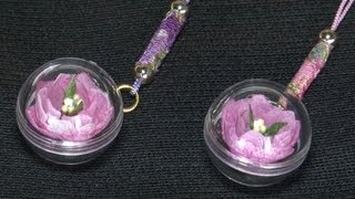 preview picture of video 'Japanese handmade silk cherry blossoms from Shiogama'