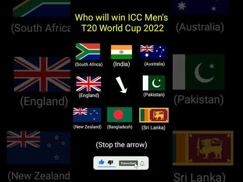 Who will win ICC Men's T20 World Cup 2022 ? #shorts