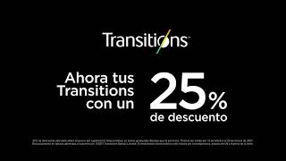 multiopticas oficial TRANSITIONS anuncio