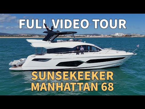 LIKE-NEW CONDITION SUNSEEKER MANHATTAN 68 "SEVEN" | YACHT FOR SALE FULL WALKTHROUGH VIDEO