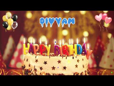 DIVYAM Birthday Song – Happy Birthday to You