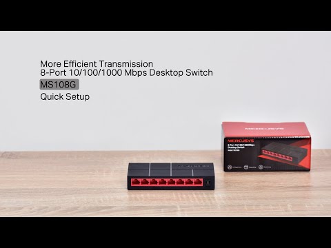 Mercusys MS108 Desktop Switch