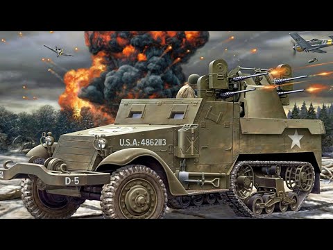 The „Meat Chopper” – M16 Multiple Gun Motor Carriage vs. Luftwaffe (Remagen Bridge, March ’45)