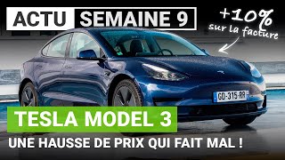 Fin du BONUS maximal pour la Tesla Model 3 avec option ! C’est le journal AUTO de la semaine