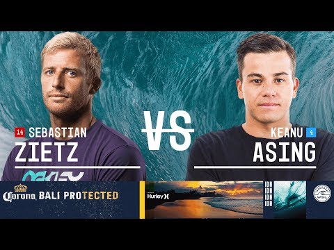 Sebastian Zietz vs. Keanu Asing - Round Two, Heat 6 - Corona Bali Protected 2018