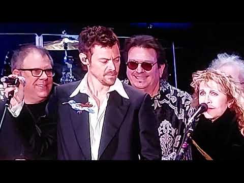 Stevie Nicks tribute to Christine McVie (RIP). Hyde Park 12/07/2024 with Harry Styles. Fleetwood Mac