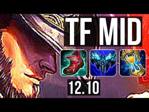 TWISTED FATE vs FIZZ (MID) | 5/0/6, 900+ games, 1.5M mastery | KR Master | 12.10